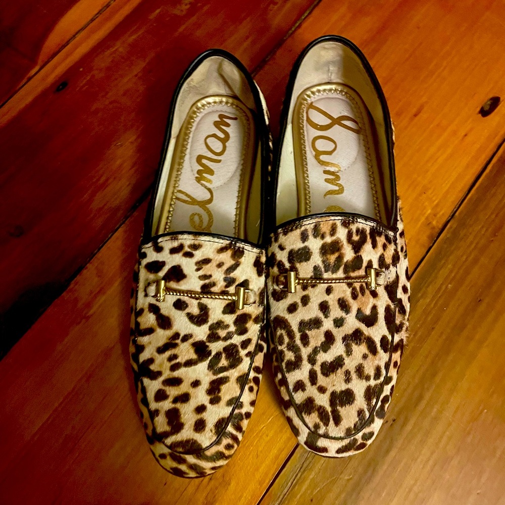 Sam Edelman Leopard Mules